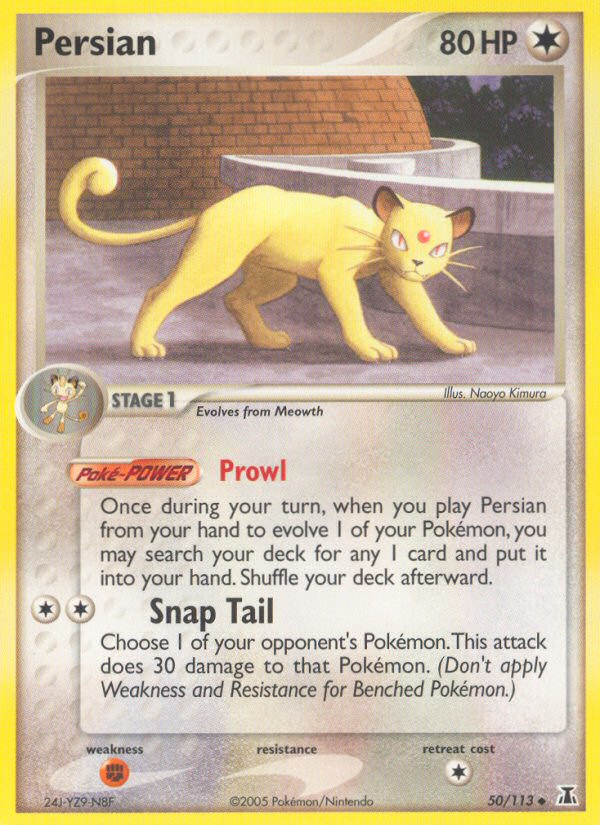 Persian (50/113) [EX: Delta Species] | Good Games Cannington