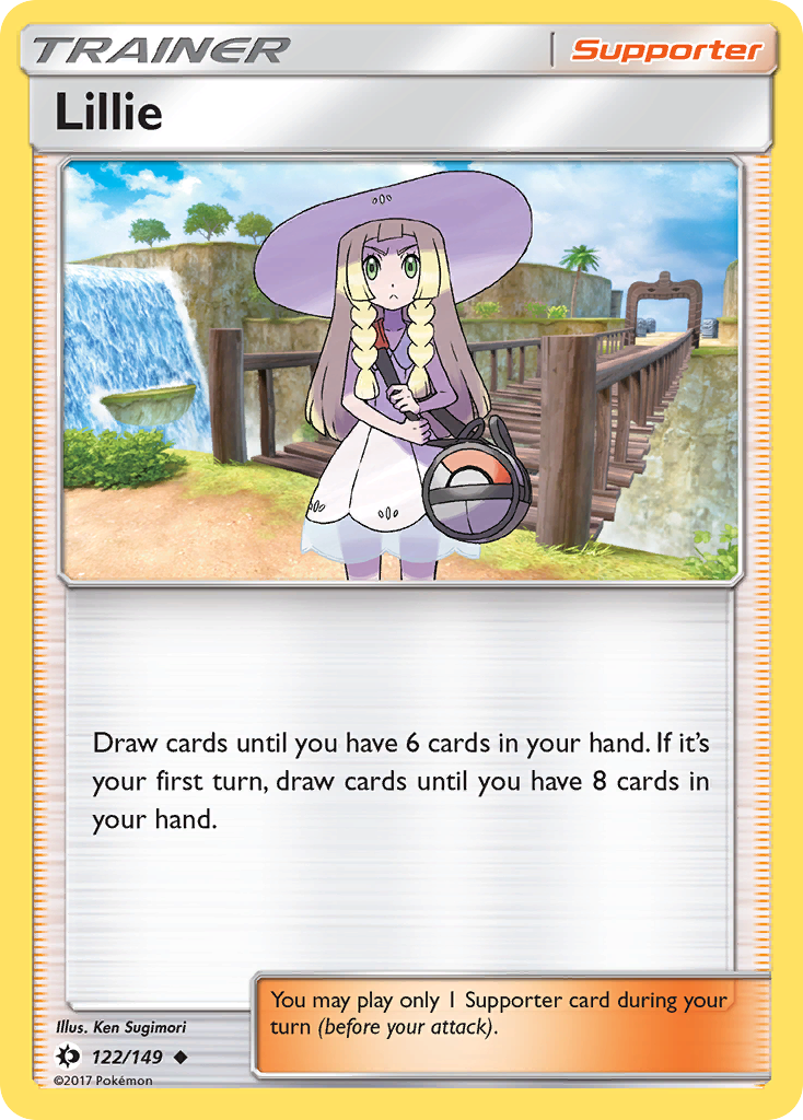 Lillie (122/149) [Sun & Moon: Base Set] | Good Games Cannington