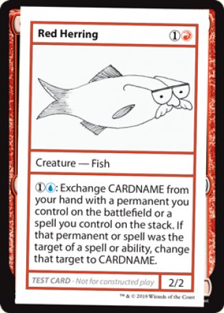 Red Herring (2021 Edition) [Mystery Booster Playtest Cards] | Good Games Cannington