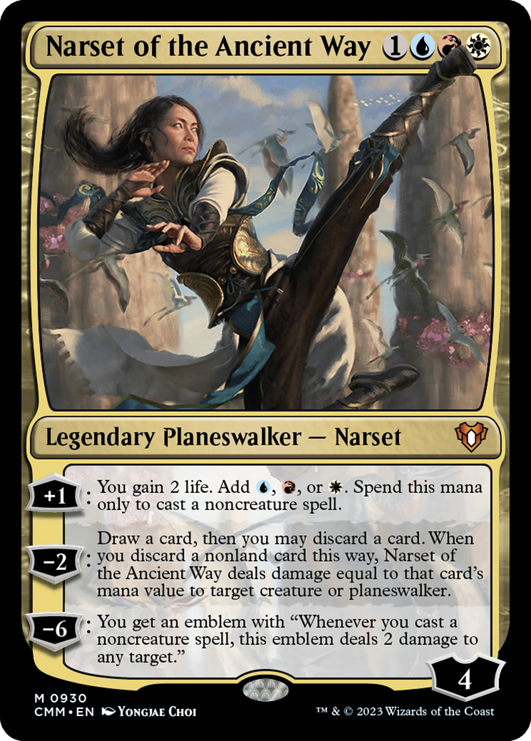 Narset of the Ancient Way [Commander Masters] | Good Games Cannington