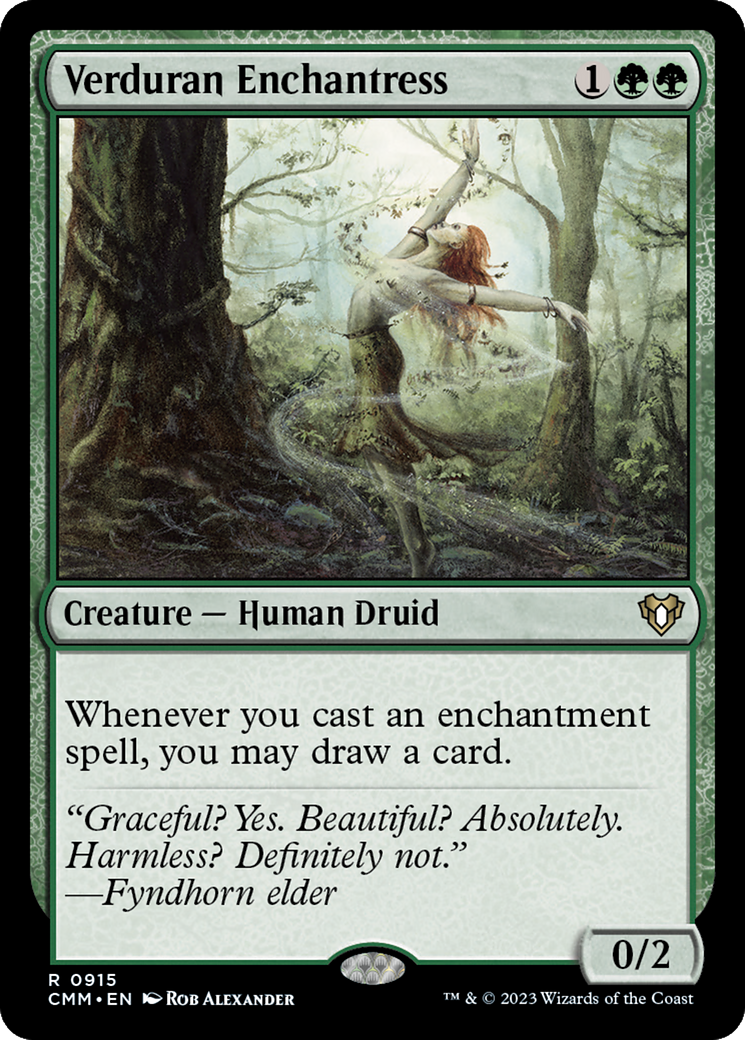 Verduran Enchantress [Commander Masters] | Good Games Cannington