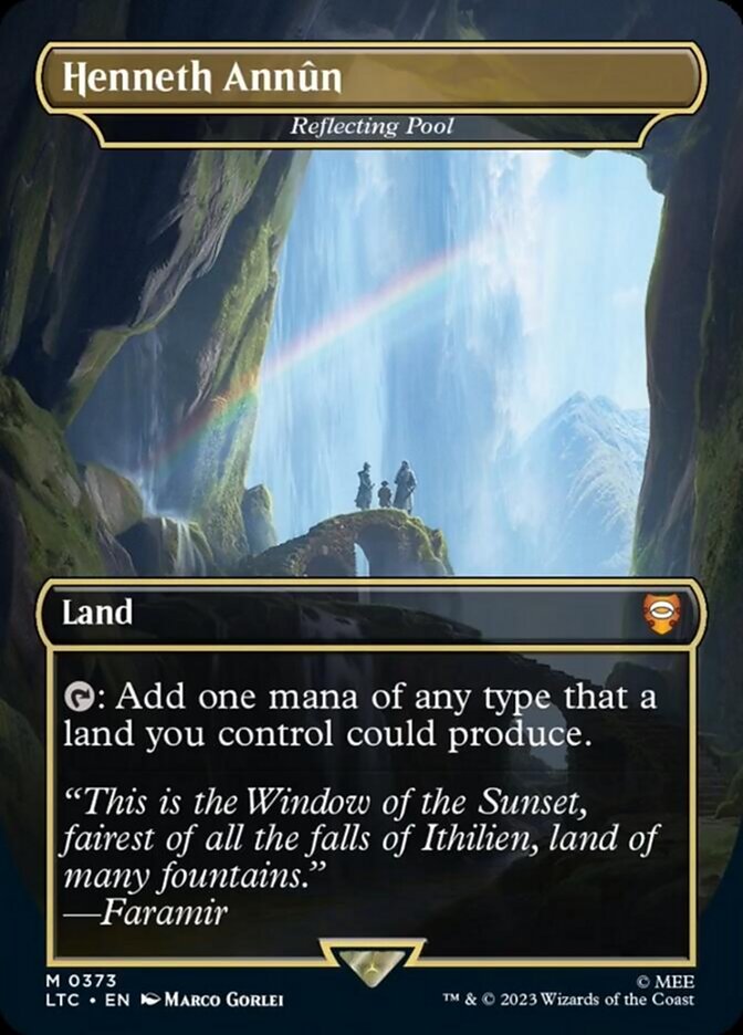 Henneth Annun - Reflecting Pool [The Lord of the Rings: Tales of Middle-Earth Commander] | Good Games Cannington