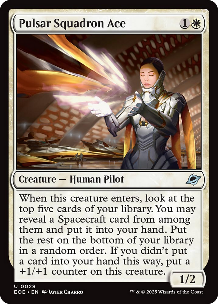 Pulsar Squadron Ace [Edge of Eternities] | Good Games Cannington