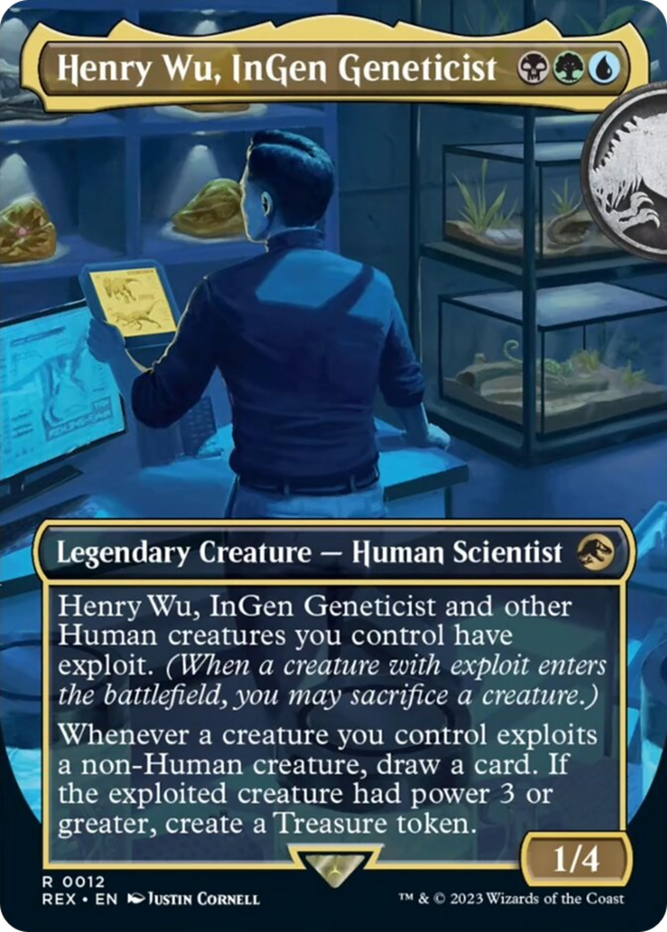 Henry Wu, InGen Geneticist (Borderless) [Jurassic World Collection] | Good Games Cannington