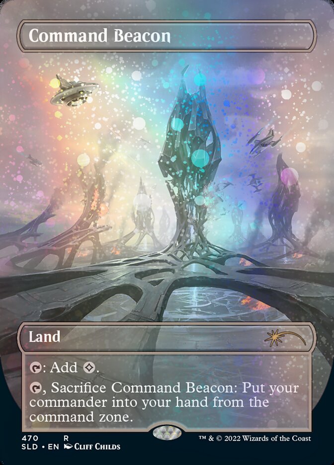 Command Beacon (Galaxy Foil) [Secret Lair Drop Series] | Good Games Cannington
