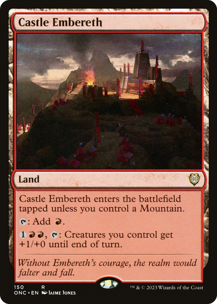 Castle Embereth [Phyrexia: All Will Be One Commander] | Good Games Cannington