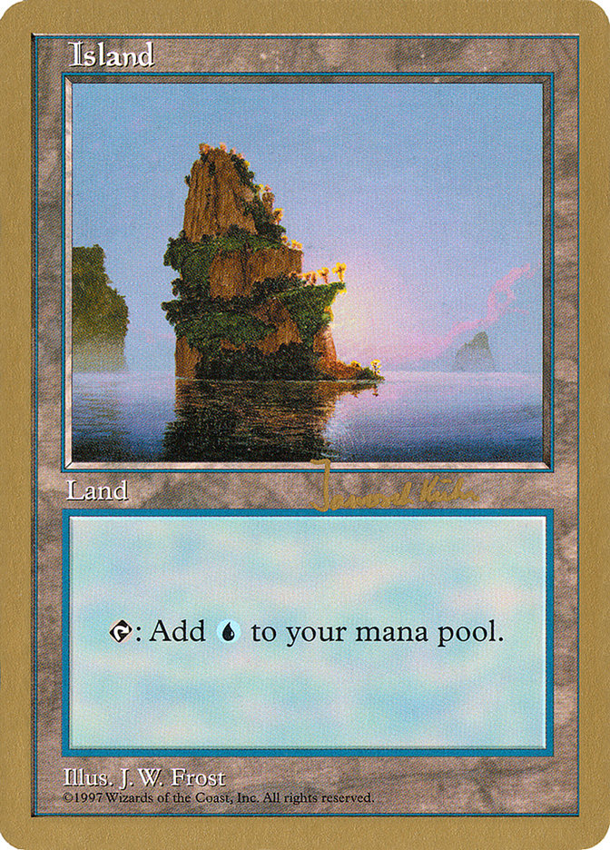 Island (jk435) (Janosch Kuhn) [World Championship Decks 1997] | Good Games Cannington