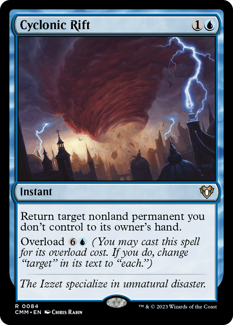Cyclonic Rift [Commander Masters] | Good Games Cannington