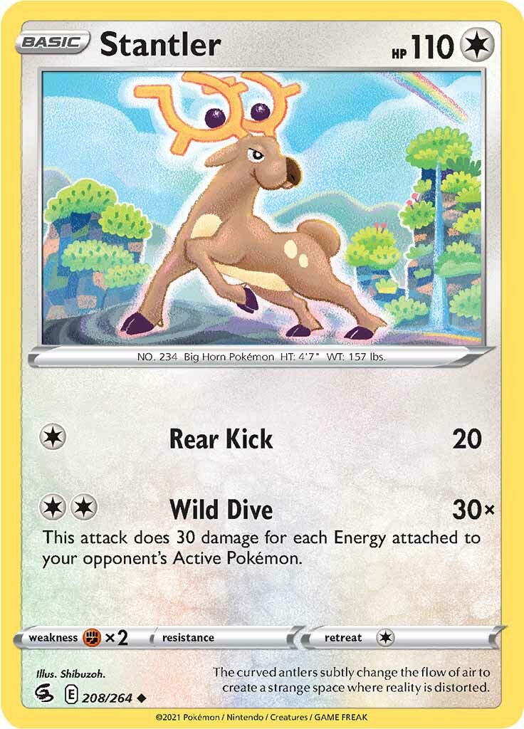 Stantler (208/264) [Sword & Shield: Fusion Strike] | Good Games Cannington