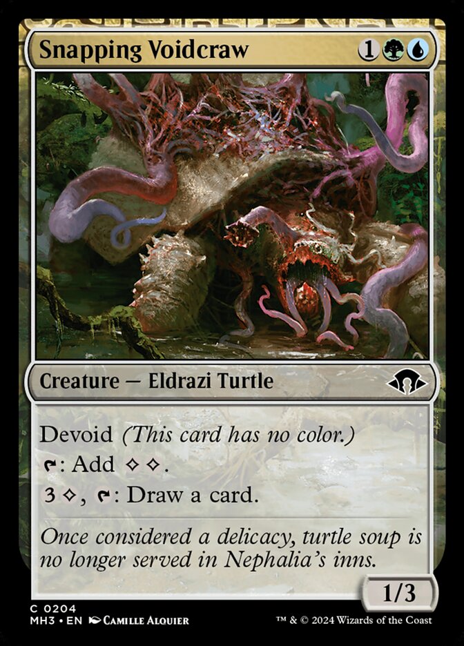 Snapping Voidcraw 204 (Modern Horizons 3)  - Foil | Good Games Cannington