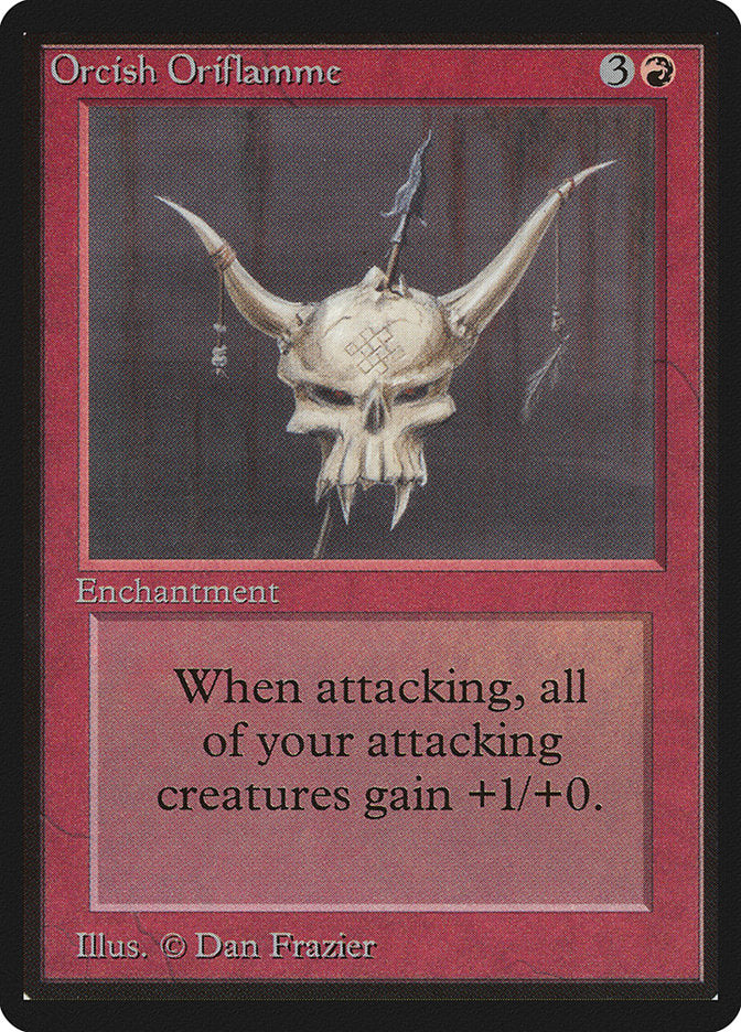 Orcish Oriflamme [Beta Edition] | Good Games Cannington