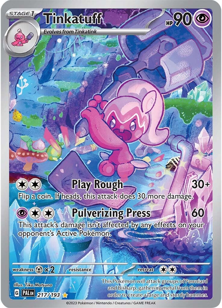 Tinkatuff (217/193) [Scarlet & Violet: Paldea Evolved] | Good Games Cannington