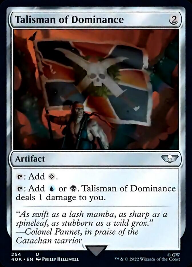 Talisman of Dominance (254) (Surge Foil) [Warhammer 40,000] | Good Games Cannington
