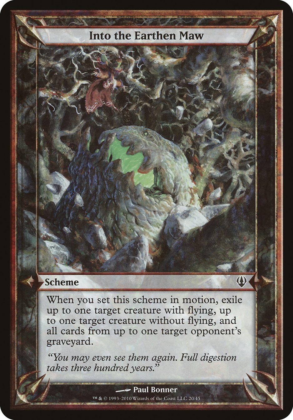 Into the Earthen Maw (Schemes) [Archenemy Schemes] | Good Games Cannington