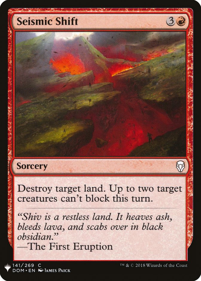 Seismic Shift [Mystery Booster] | Good Games Cannington