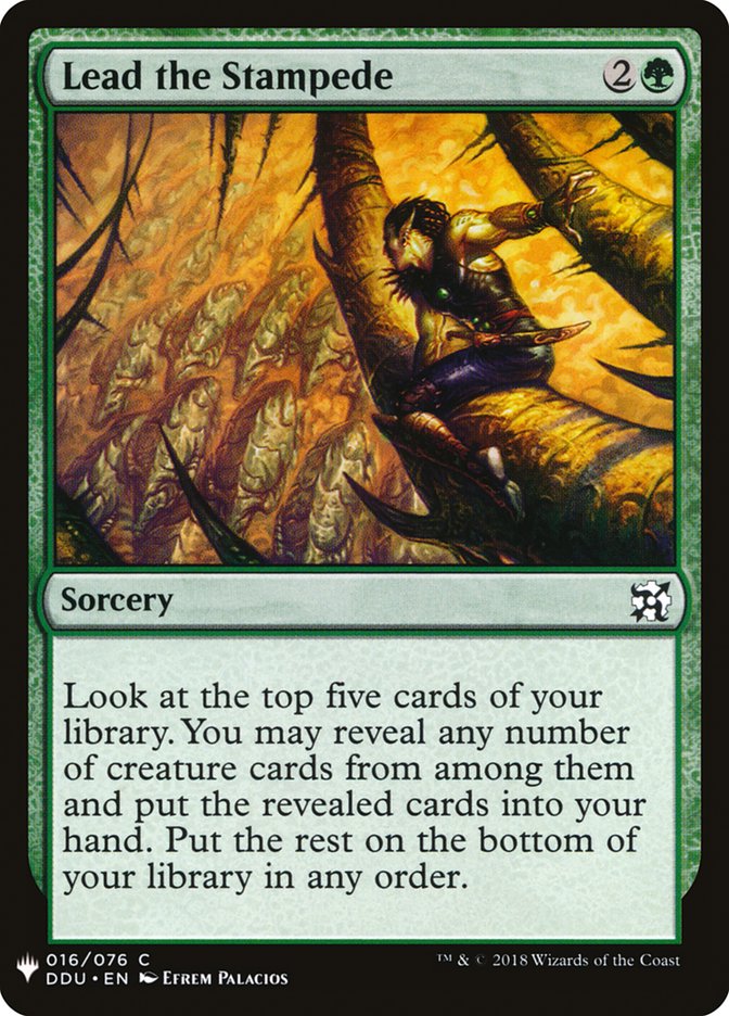 Lead the Stampede [Mystery Booster] | Good Games Cannington