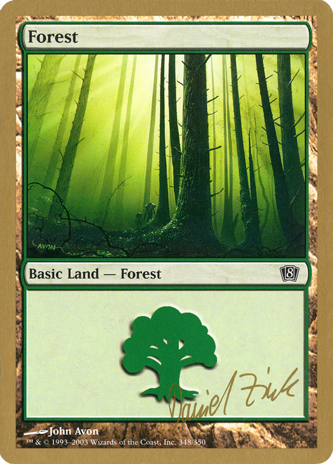 Forest (dz348) (Daniel Zink) [World Championship Decks 2003] | Good Games Cannington