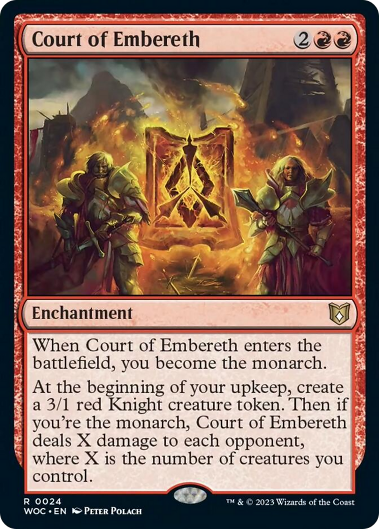 Court of Embereth [Wilds of Eldraine Commander] | Good Games Cannington