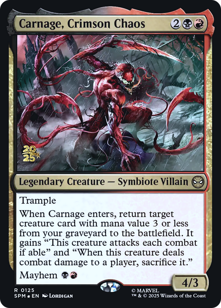 Carnage, Crimson Chaos [Wizards Play Network 2025] | Good Games Cannington