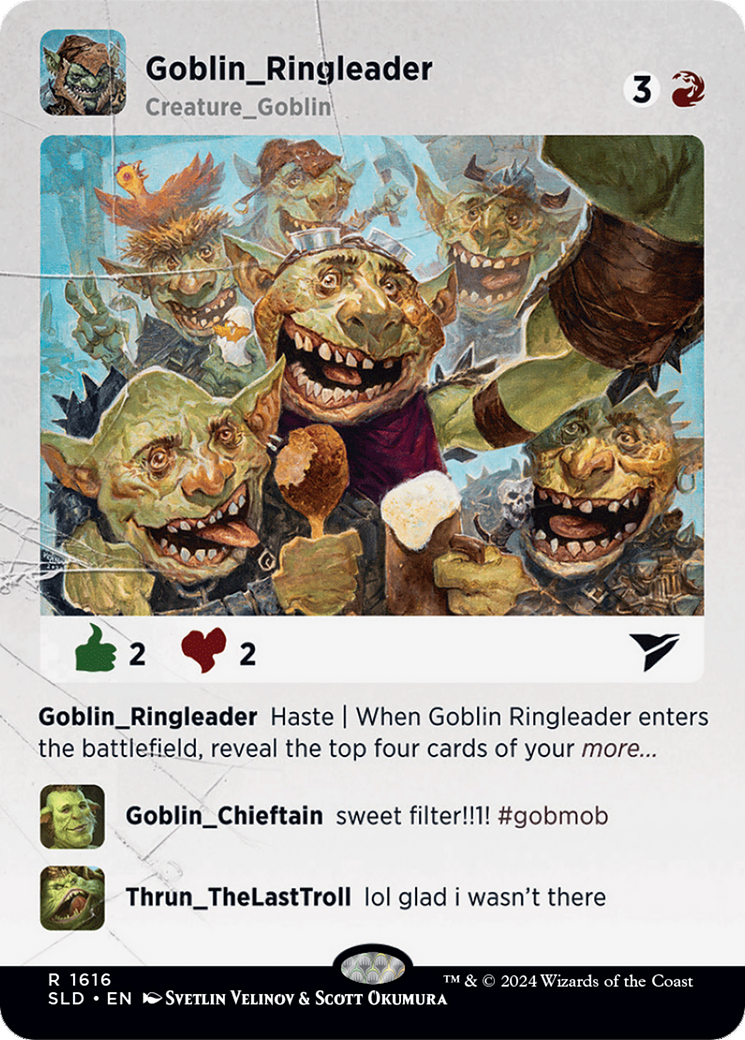 Goblin Ringleader [Secret Lair Drop Series] | Good Games Cannington