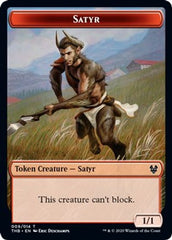 Satyr // Goblin Construct Double-Sided Token [Challenger Decks 2021 Tokens] | Good Games Cannington