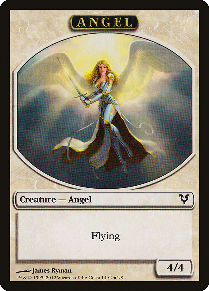 Angel // Demon Double-Sided Token [Open the Helvault] | Good Games Cannington