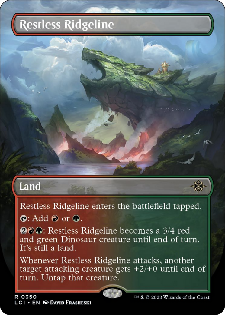 Restless Ridgeline (Borderless) [The Lost Caverns of Ixalan] | Good Games Cannington