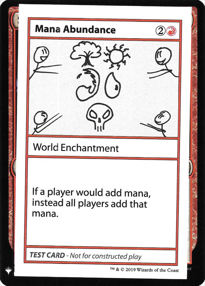 Mana Abundance [Mystery Booster Playtest Cards] | Good Games Cannington