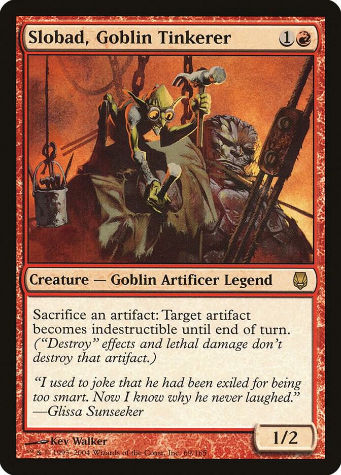 Slobad Goblin Tinkerer 69/165 (Darksteel)  | Good Games Cannington