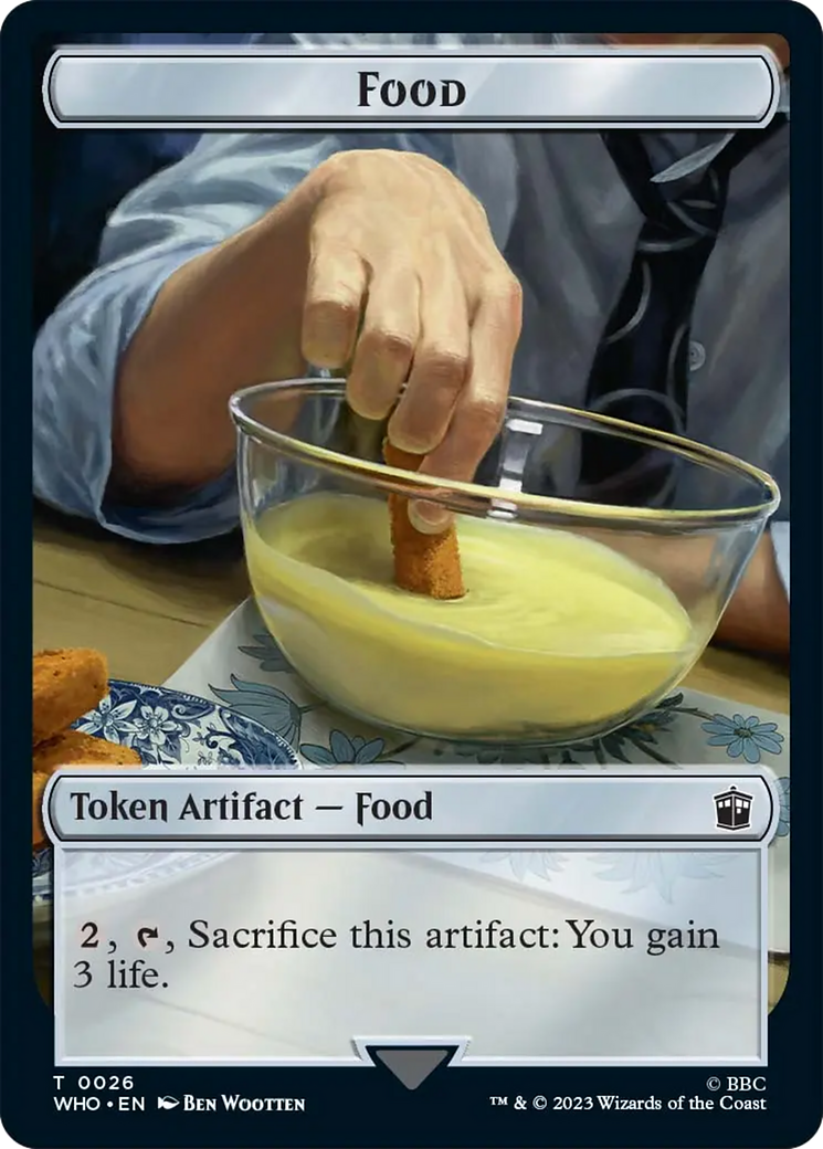 Food Token [Doctor Who Tokens] | Good Games Cannington