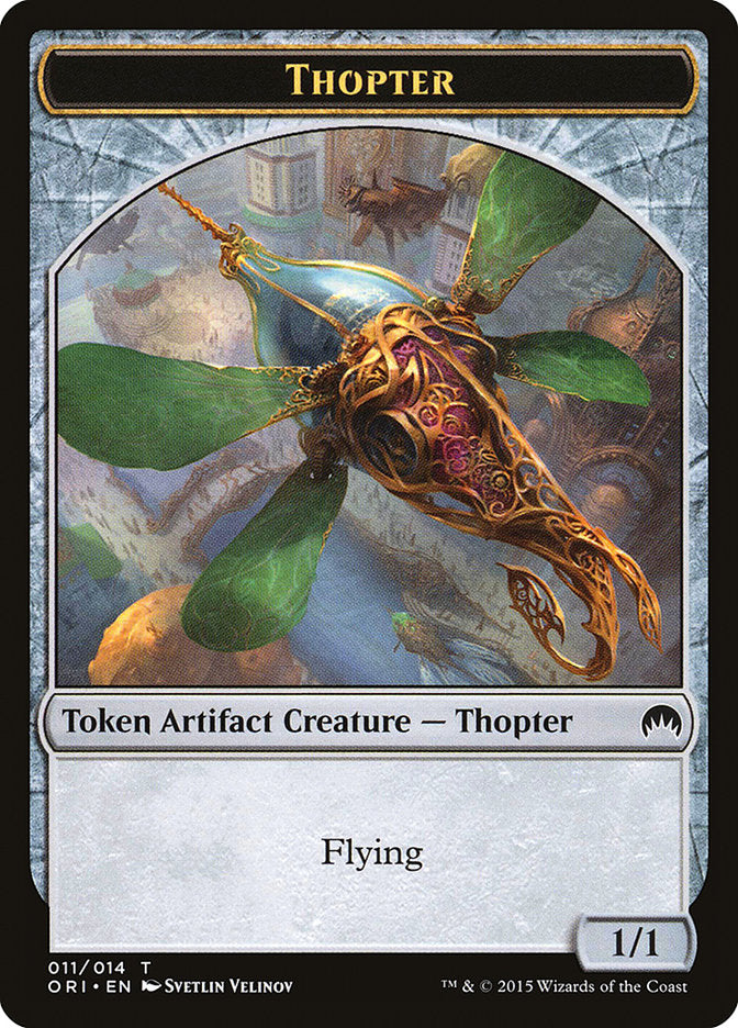 Thopter Token (011/014) [Magic Origins Tokens] | Good Games Cannington