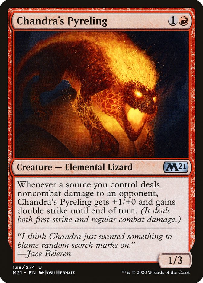 Chandra's Pyreling 138 (Core Set 2021)  | Good Games Cannington