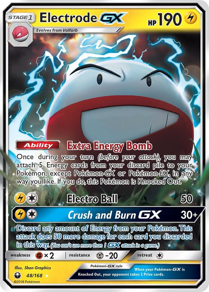 Electrode GX 48/168 (SM - Celestial Storm)  - Holofoil | Good Games Cannington