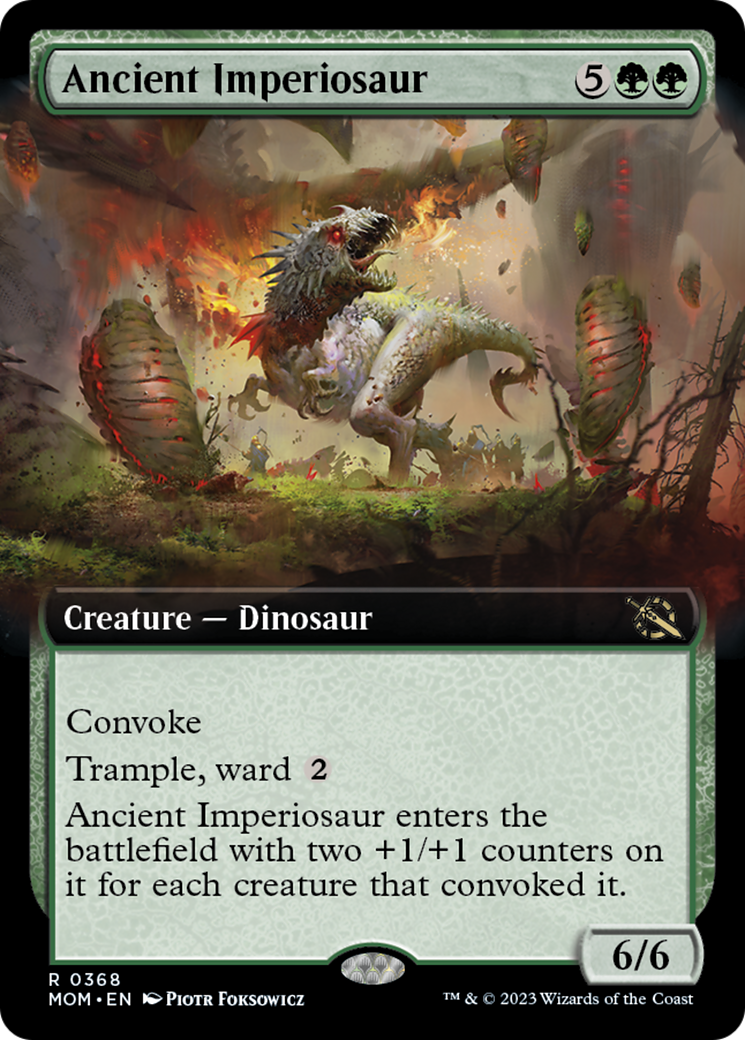 Ancient Imperiosaur (Extended Art) [March of the Machine] | Good Games Cannington
