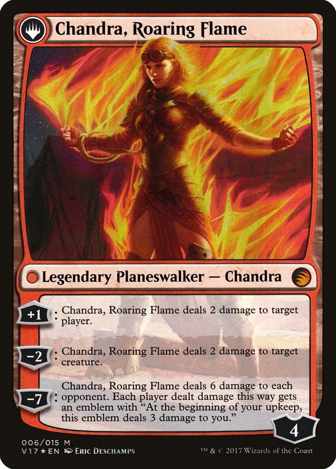 Chandra, Fire of Kaladesh // Chandra, Roaring Flame [From the Vault: Transform] | Good Games Cannington