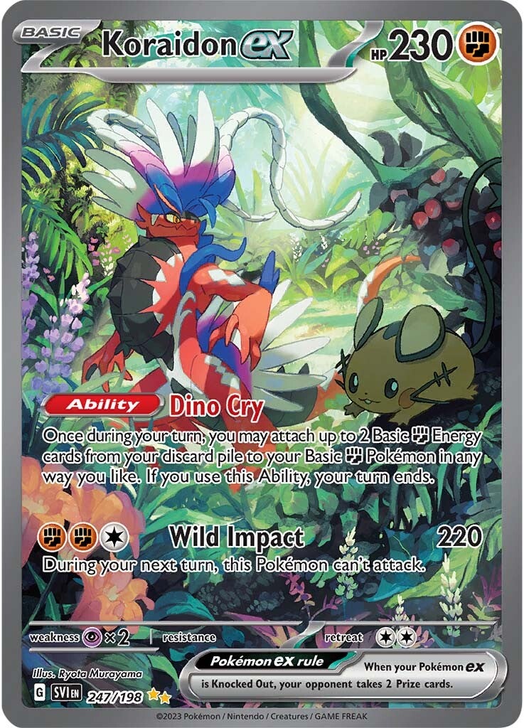 Koraidon ex (247/198) [Scarlet & Violet: Base Set] | Good Games Cannington