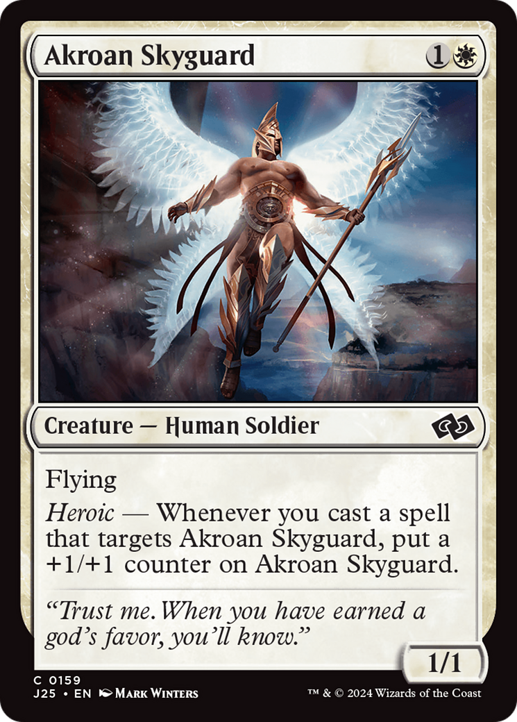 Akroan Skyguard [Foundations Jumpstart] | Good Games Cannington