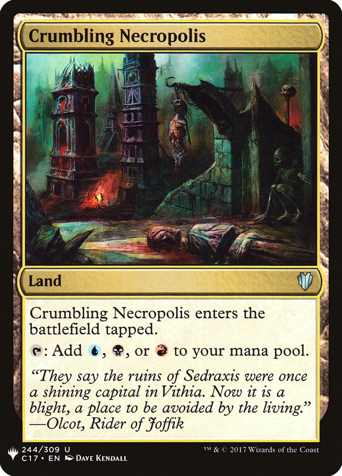 Crumbling Necropolis [Mystery Booster] | Good Games Cannington