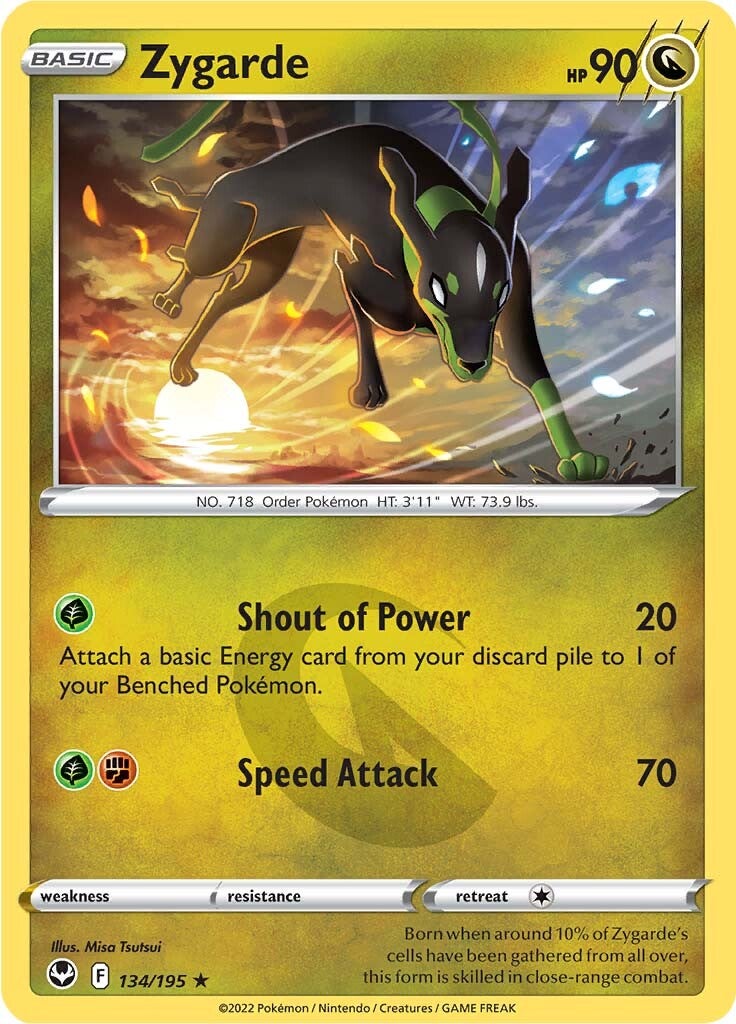 Zygarde (134/195) [Sword & Shield: Silver Tempest] | Good Games Cannington