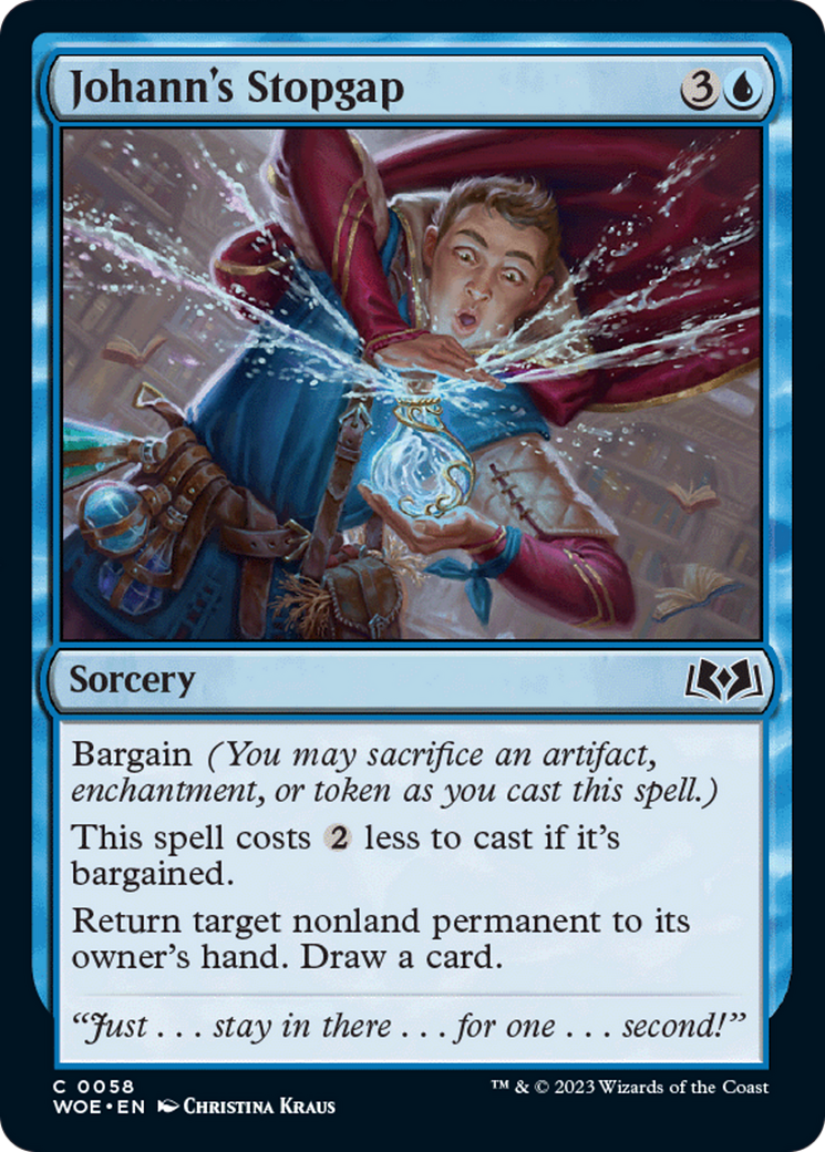 Johann's Stopgap [Wilds of Eldraine] | Good Games Cannington