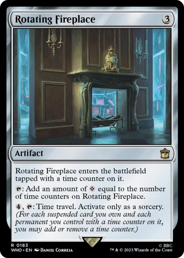 Rotating Fireplace [Doctor Who] | Good Games Cannington