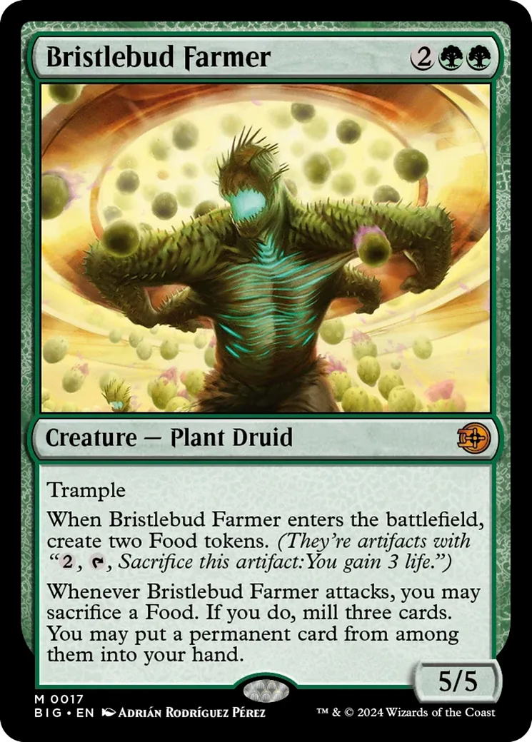 Bristlebud Farmer [Outlaws of Thunder Junction: The Big Score] | Good Games Cannington
