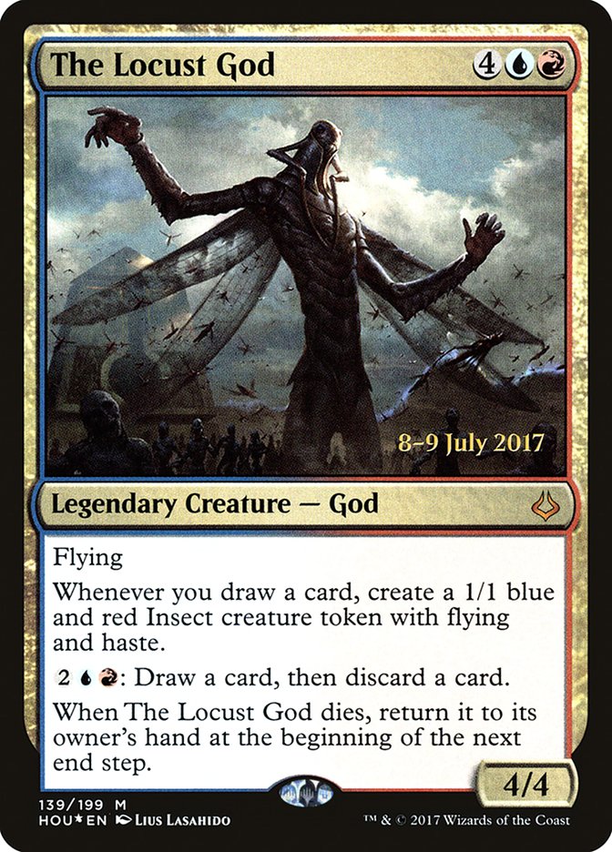 The Locust God [Hour of Devastation Prerelease Promos] | Good Games Cannington