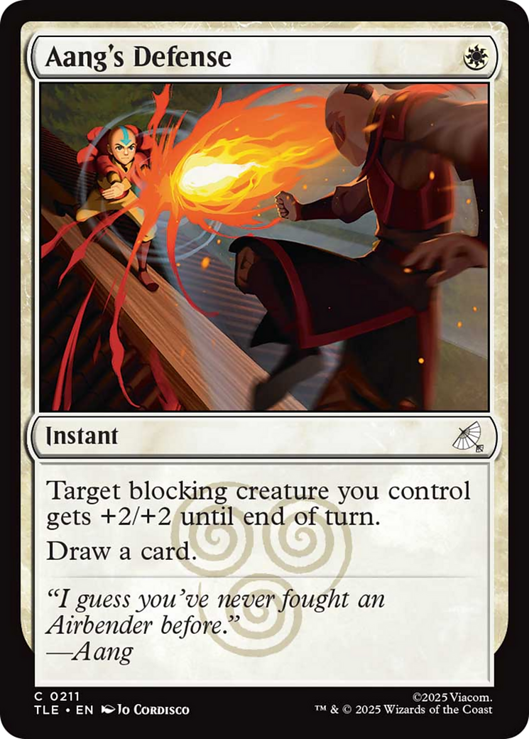 Aang's Defense [Avatar: The Last Airbender: Eternal-Legal] | Good Games Cannington