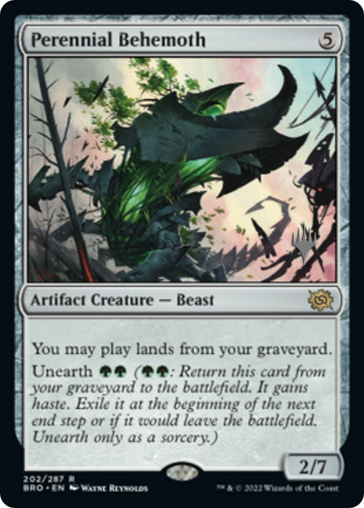 Perennial Behemoth (Promo Pack) [The Brothers' War Promos] | Good Games Cannington