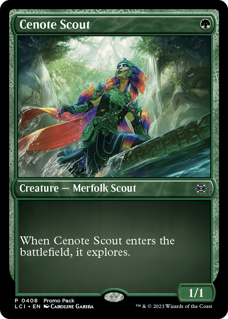 Cenote Scout [The Lost Caverns of Ixalan Promos] | Good Games Cannington