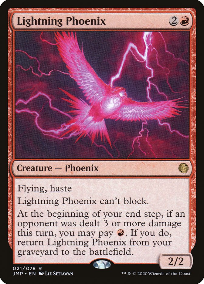 Lightning Phoenix 21/495 (Jumpstart)  | Good Games Cannington