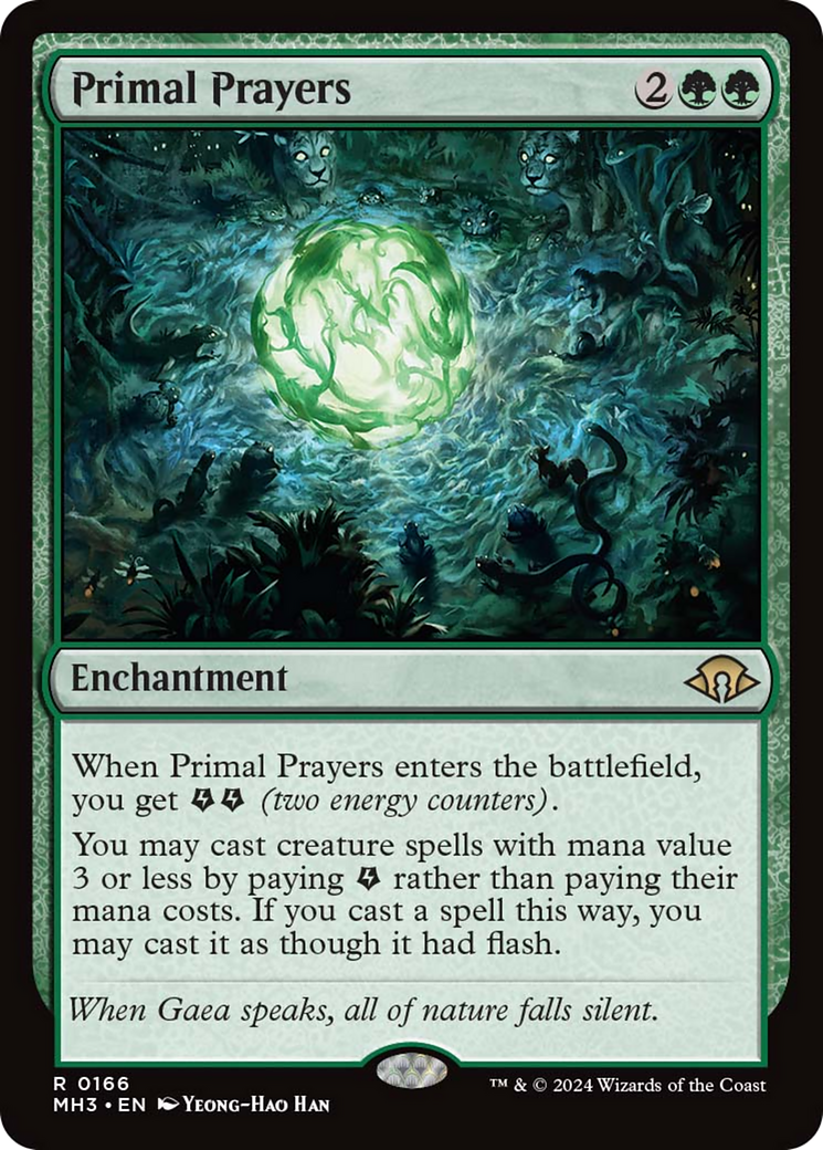 Primal Prayers [Modern Horizons 3] | Good Games Cannington