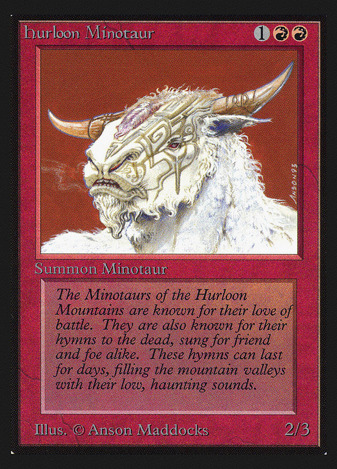 Hurloon Minotaur [International Collectors' Edition] | Good Games Cannington