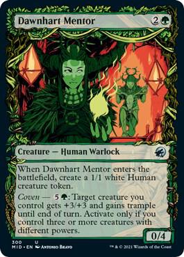 Dawnhart Mentor Showcase 300/277 (Innistrad: Midnight Hunt)  | Good Games Cannington